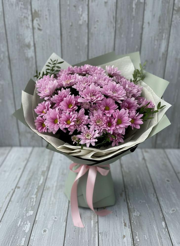 Букет цветов из: Хризантемы в К.Либкнехте
