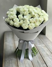 Букет 35 Белых роз в К.Либкнехте