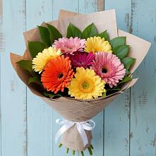 Букет цветов из:  Герберы в К.Либкнехте