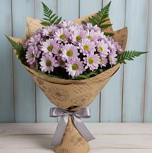 Букет цветов из:  Хризантемы #REPLACE_PRED# К.Либкнехте