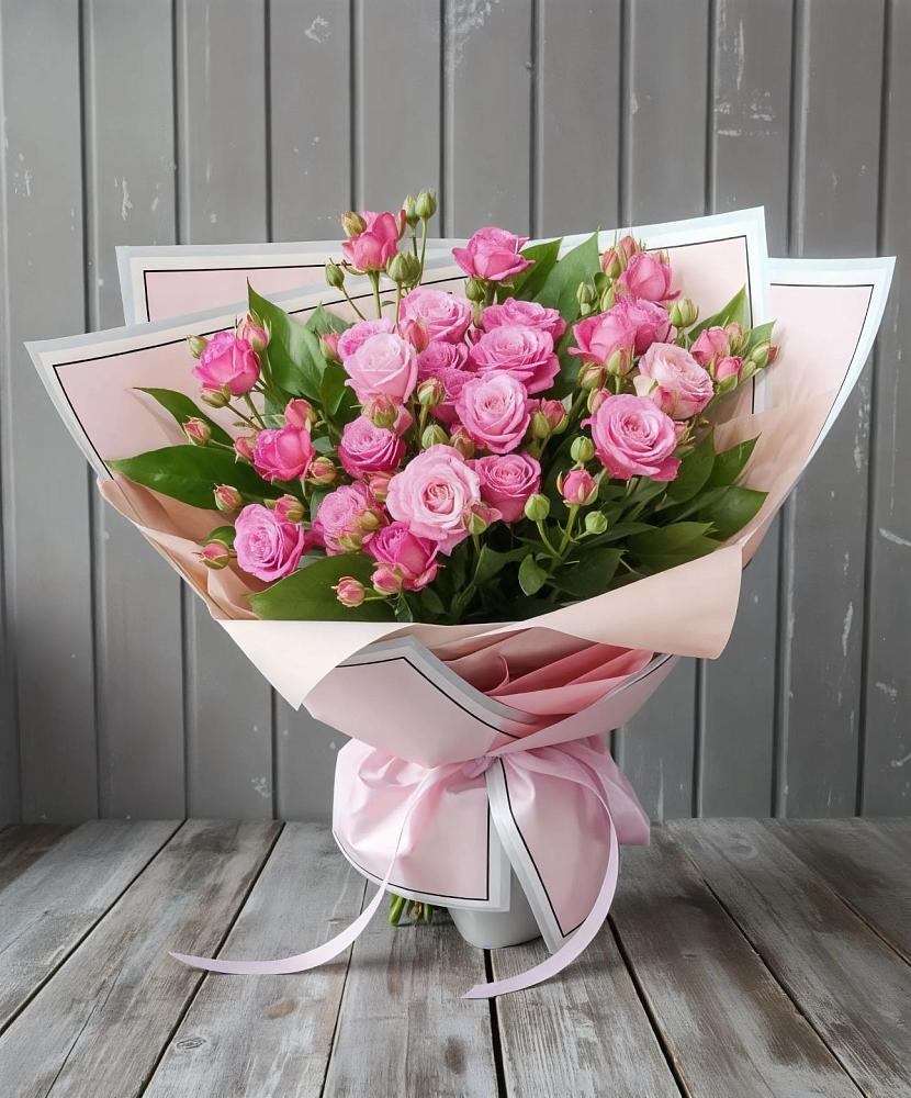 Букет Розовый кустик в К.Либкнехте