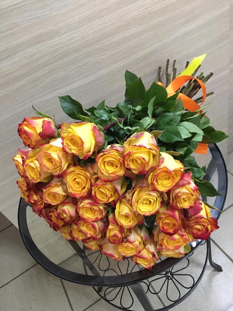 Букет Желтые розы в К.Либкнехте