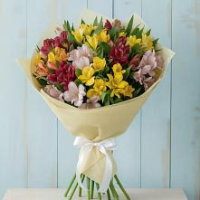 Букет цветов из:  Альстромерии в К.Либкнехте
