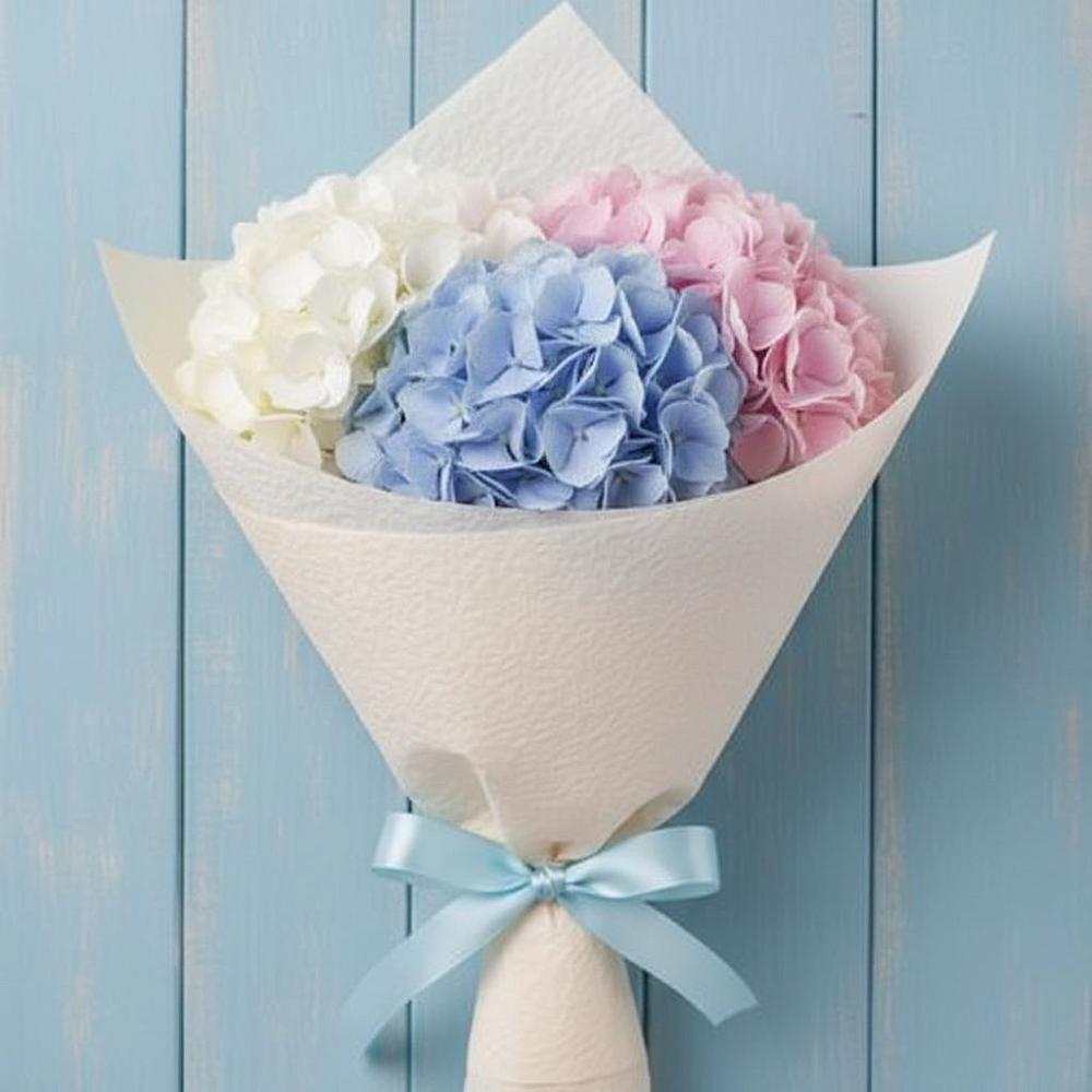 Букет цветов из: Гортензия в К.Либкнехте