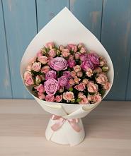 Букет цветов из:  Розы #REPLACE_PRED# К.Либкнехте